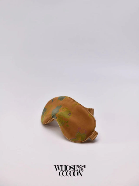 WHOSE Splendid Rebirth Silk Eye Mask · Golden Threads Through Ages(ICH)
